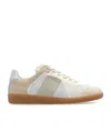 Maison Margiela Replica Inside Out Lace-up Sneakers In Nude