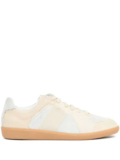 MAISON MARGIELA REPLICA INSIDE OUT LEATHER SNEAKERS