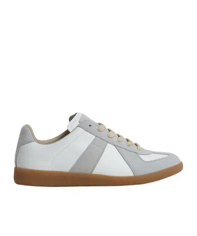 MAISON MARGIELA REPLICA LACE-UP LOW-CUT SNEAKERS
