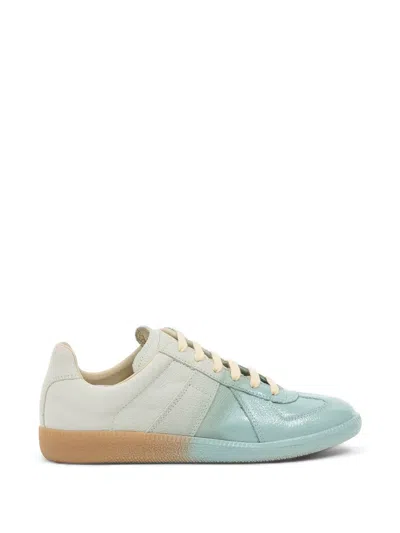 Maison Margiela Replica Lace-up Sneakers In Blue