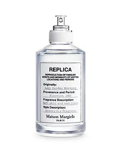 Maison Margiela Replica Lazy Sunday Morning Eau De Toilette 3.4 Oz. In White