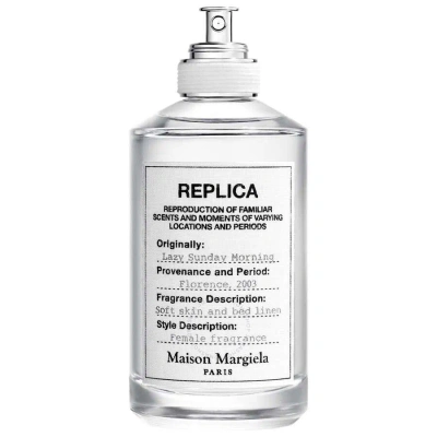 Maison Margiela Replica Lazy Sunday Morning Edt Spray 3.4 oz (tester) Fragrances 3605521932525 In White