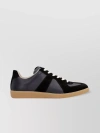 MAISON MARGIELA REPLICA LEATHER PANELLED SNEAKERS