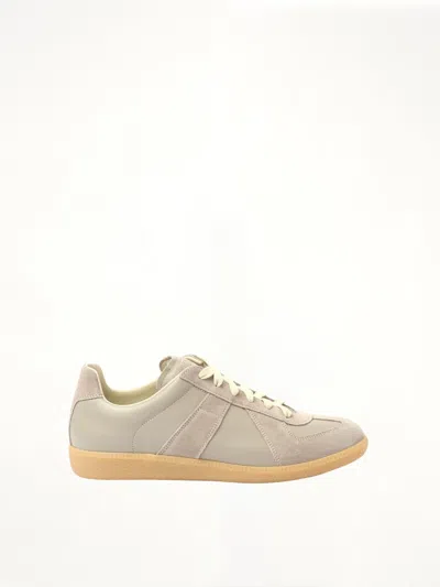 Maison Margiela Replica Leather Sneaker In Multi