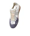 Maison Margiela Replica Paint Leather Sneakers In White
