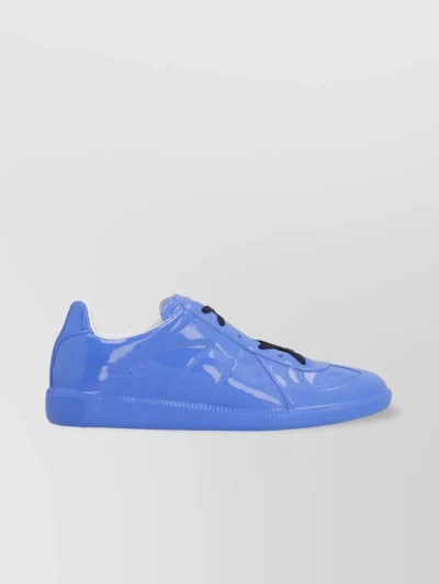 Maison Margiela Replica Low-top Lace-up Sneakers In Blue