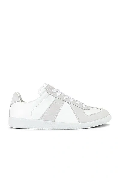 Maison Margiela Off-white Replica Sneakers In 101 Off White