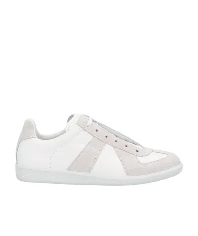 Maison Margiela Off-white Replica Sneakers In 101 Off White