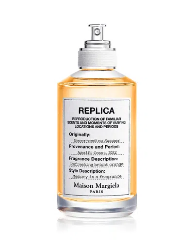 Maison Margiela Replica Never Ending Summer Eau De Toilette 3.4 Oz. In Yellow