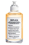 Maison Margiela 'replica' On A Date Eau De Toilette 3.4 oz / 100 ml Eau De Toilette Spray In Transparent