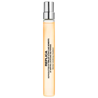 Maison Margiela 'replica' Never-ending Summer Eau De Toilette With Orange And Spritz Accord Travel Spray 0.33 oz / 1
