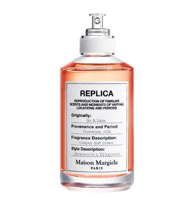 Maison Margiela Replica On A Date Eau De Toilette In White