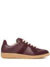 Maison Margiela Replica Sneakers Men In Burgundy