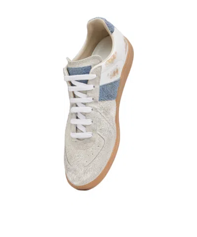Maison Margiela White And Light Blue Replica Sneakers