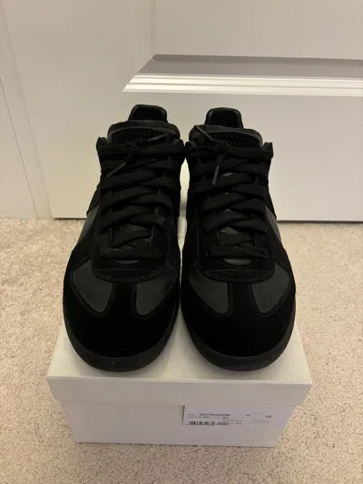 Pre-owned Maison Margiela Replica Shoes In Black
