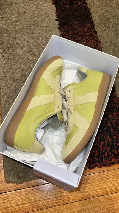 Pre-owned Maison Margiela Replica Shoes In Yellow