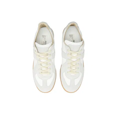 Pre-owned Maison Margiela Replica Sneaker Gat 44 11 White