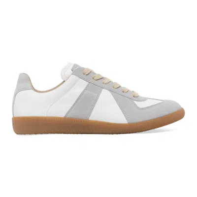 Maison Margiela Low-cut Skate Shoes With Splicing Design In Multi