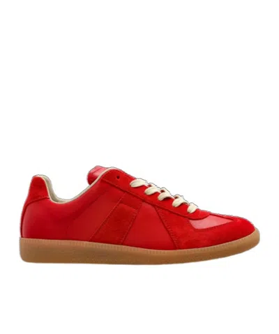Maison Margiela Replica Sneakers In Red