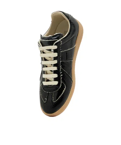 Maison Margiela Replica Sneakers In Black