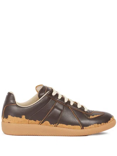 Maison Margiela Replica Sneakers In Brown