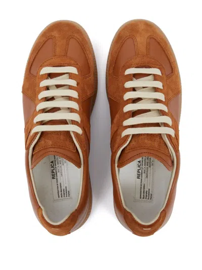 Maison Margiela Replica Sneakers In Brown
