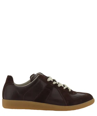 Maison Margiela Replica Sneakers In Brown