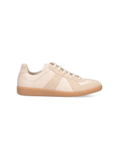 Maison Margiela Replica Sneakers In Cream