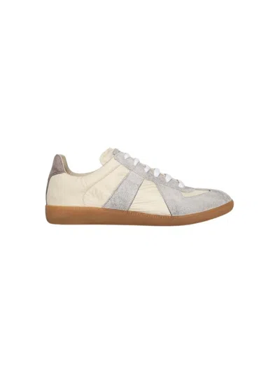 MAISON MARGIELA MAISON MARGIELA REPLICA SNEAKERS LEMON AND GREY