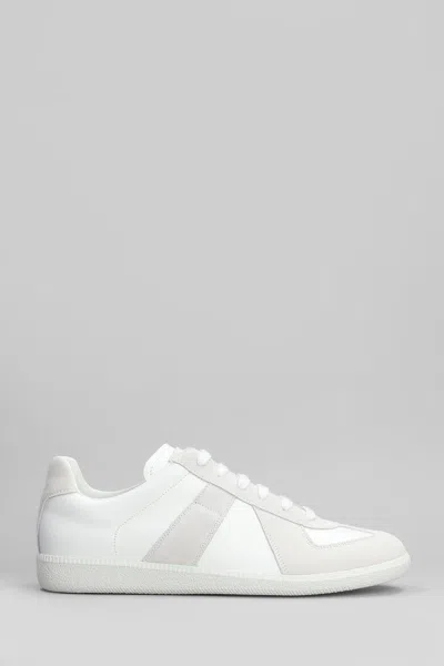 Maison Margiela Off-white Replica Sneakers In 101 Off White