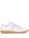 Maison Margiela Multicolor Leather Replica Sneakers In White