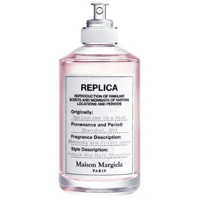 Maison Margiela Replica Springtime In A Park Edt Spray 3.4 oz (tester) Fragrances 3614272661325 In Rose / Spring