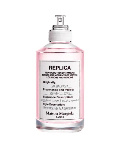 Maison Margiela Replica Up At Dawn Eau De Toilette, 3.4 Oz. In Transparent