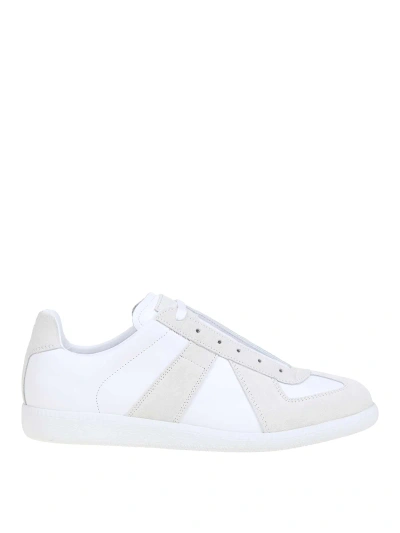 Maison Margiela Off-white Replica Sneakers In 101 Off White