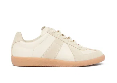 Pre-owned Maison Margiela Replica (women's) Sneakers In Papyrus