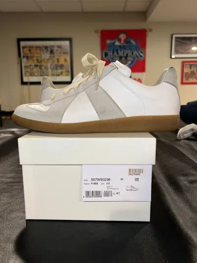 Pre-owned Maison Margiela Replicas Shoes In White