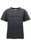 MAISON MARGIELA "REVERSE LOGO EMBROIDERED T-SHIRT WITH