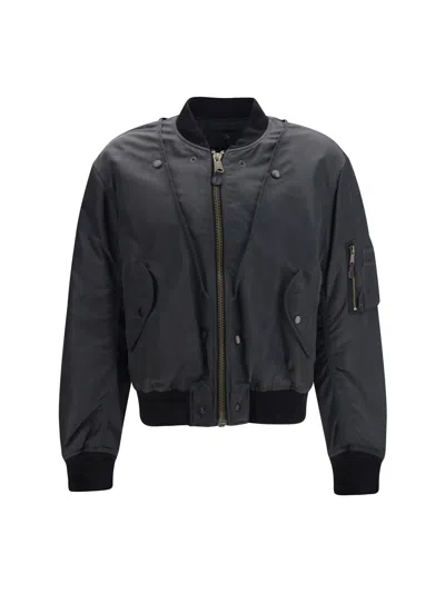 MAISON MARGIELA MAISON MARGIELA REVERSIBLE BOMBER DOWN JACKET