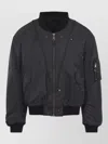Maison Margiela Nylon Blend Bomber Jacket With Polyester Lining In Multi