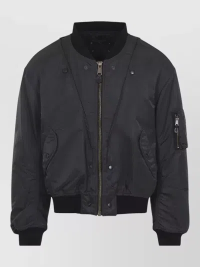 MAISON MARGIELA REVERSIBLE BOMBER JACKET CASUAL STYLE