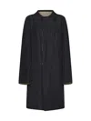 Maison Margiela Reversible Trench-coat In Black
