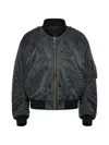 Maison Margiela Nylon Blend Bomber Jacket With Polyester Lining In