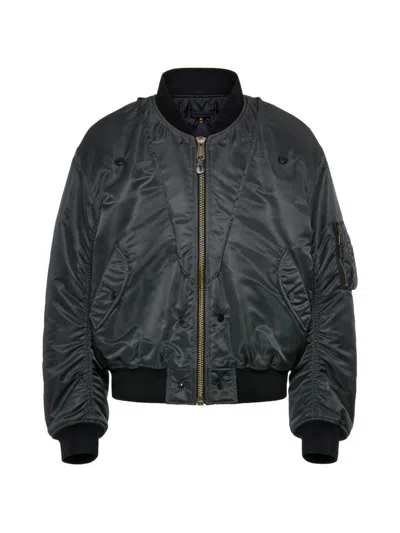 MAISON MARGIELA Reversible zip-up bomber jacket MAISON MARGIELA