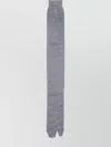 Maison Margiela Ribbed Elasticated Cuff Split Toe Hosiery In Gray