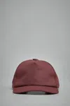 Maison Margiela Riding Cap In Red