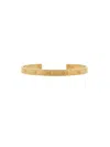Maison Margiela Numerical Silver Slim Cuff