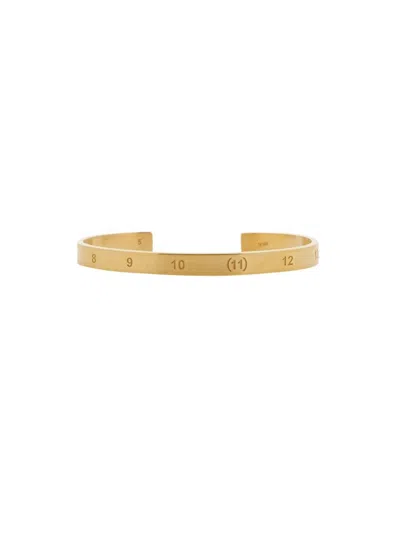 Maison Margiela Rigid Bracelet Unisex In Gold