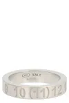 Maison Margiela Ring Numerical In Metallic
