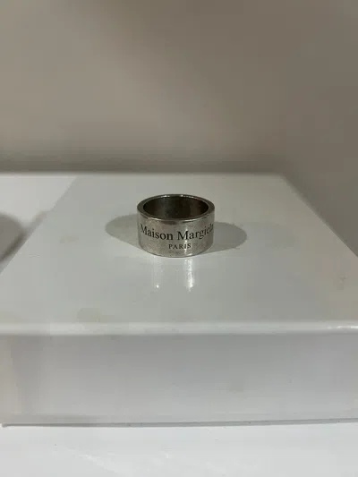 Pre-owned Maison Margiela Ring In Silver