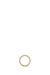 Maison Margiela Gold Numbers Single Earring In Gold